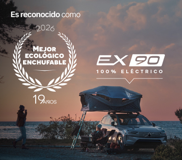 EX90 es reconocido en los MT La Tercera con el premio al Mejor Vehículo Ecológico Enchufable del 2026