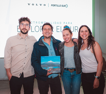 Electro Ruta en Portillo Temuco: Volvo acerca la electromovilidad al sur de Chile
